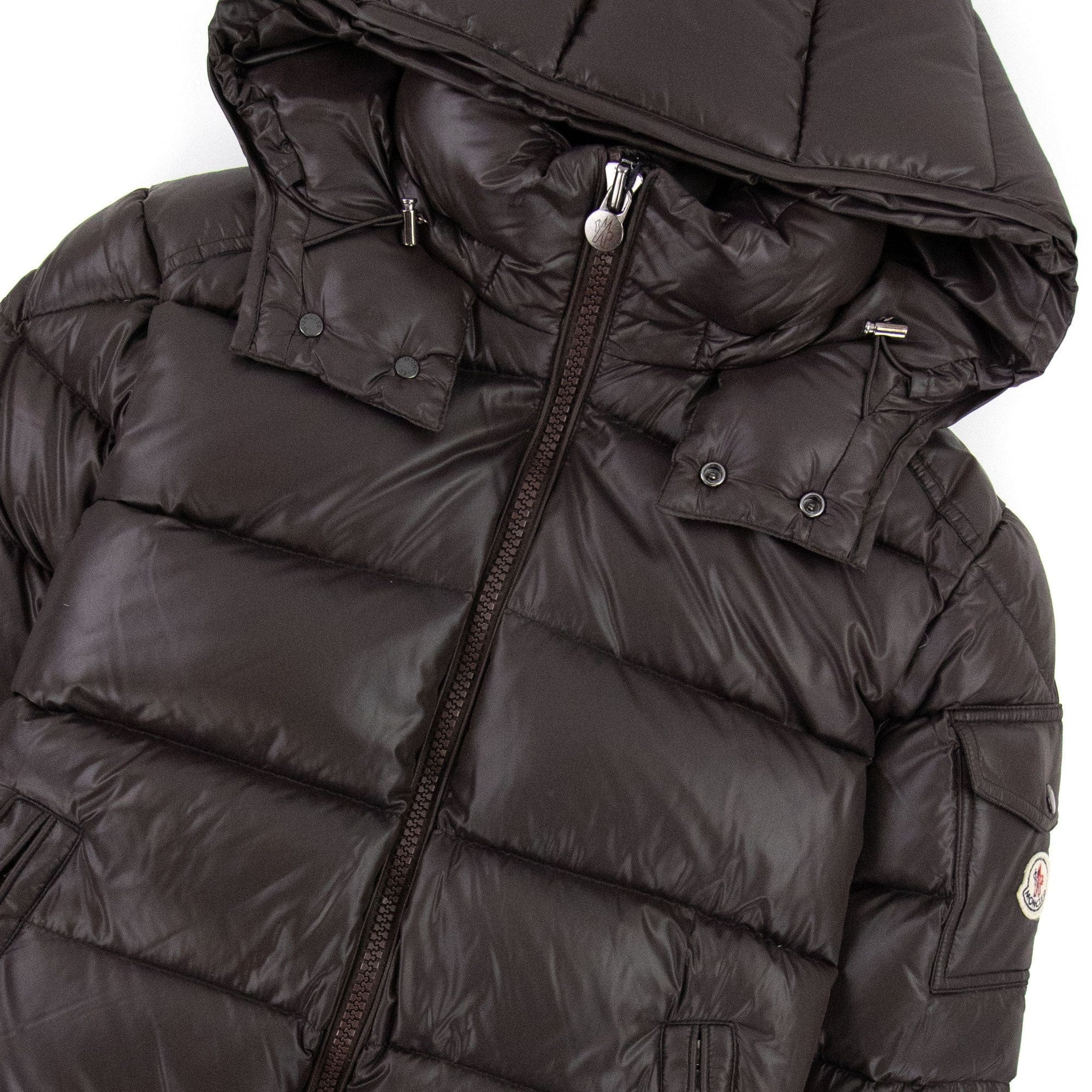 Moncler Maya Short Down Jacket Brown 243