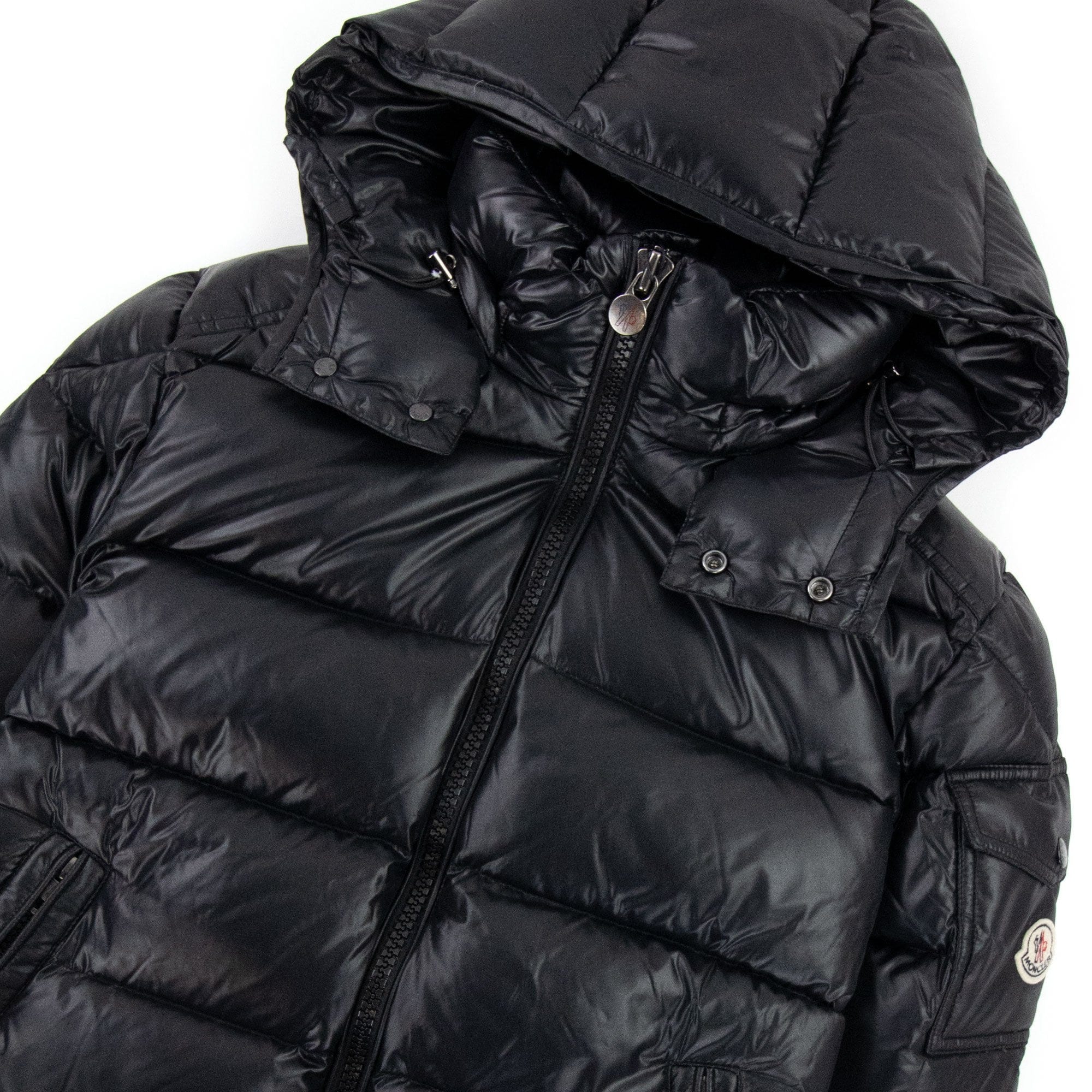 Moncler Maya Short Down Jacket Black 999