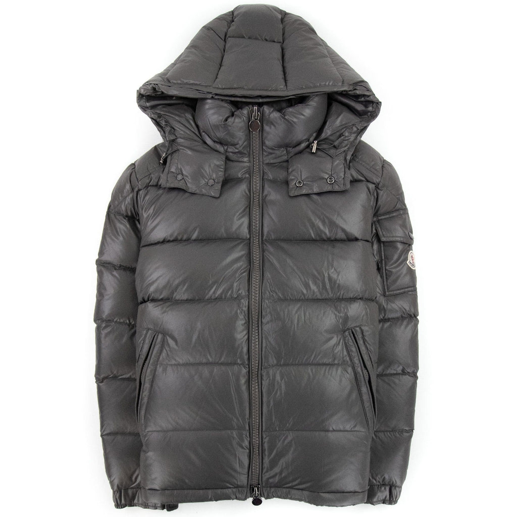 Moncler Maya Short Down Jacket Dark Grey 930