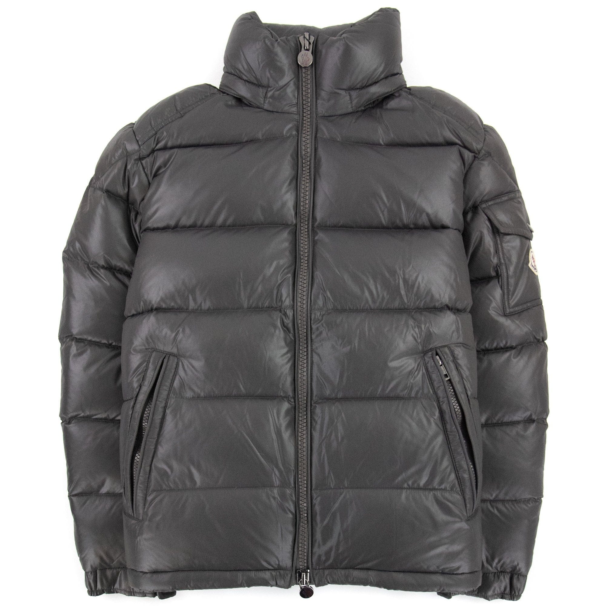 Moncler Maya Short Down Jacket Dark Grey 930