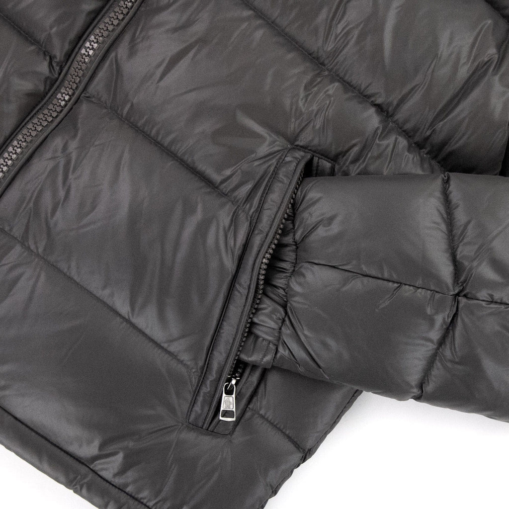 Moncler Maya Short Down Jacket Dark Grey 930