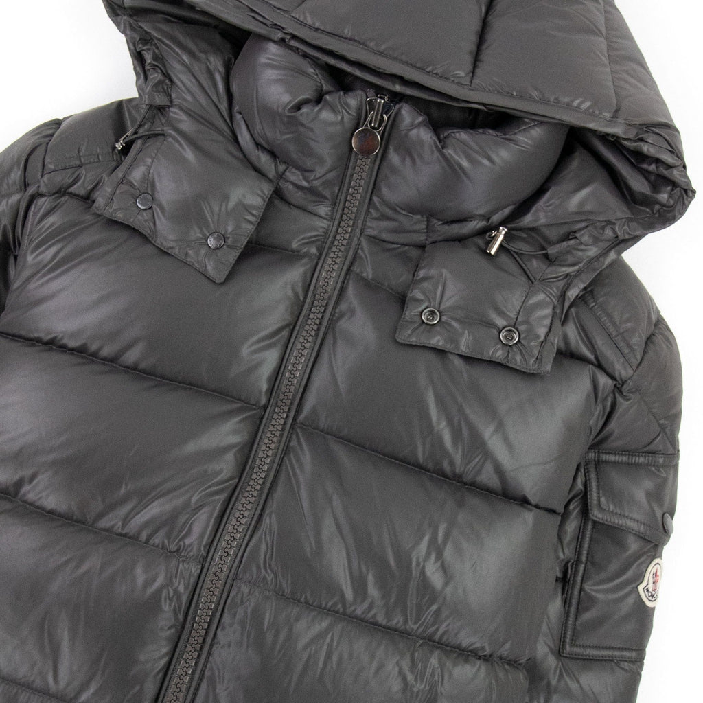 Moncler Maya Short Down Jacket Dark Grey 930