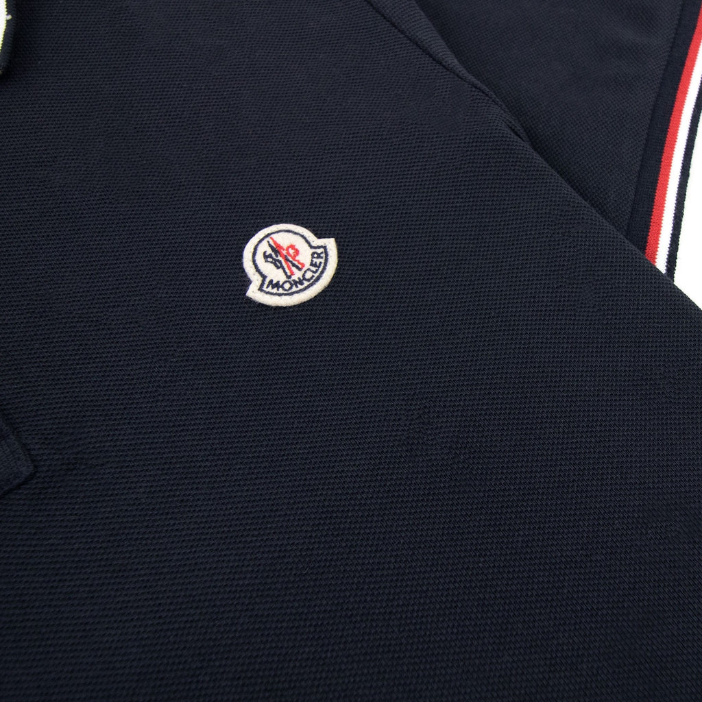 Moncler Maglia Polo Manica Corta Navy 773