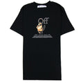 Off White Carav Hand S/s T Shirt Black Multi
