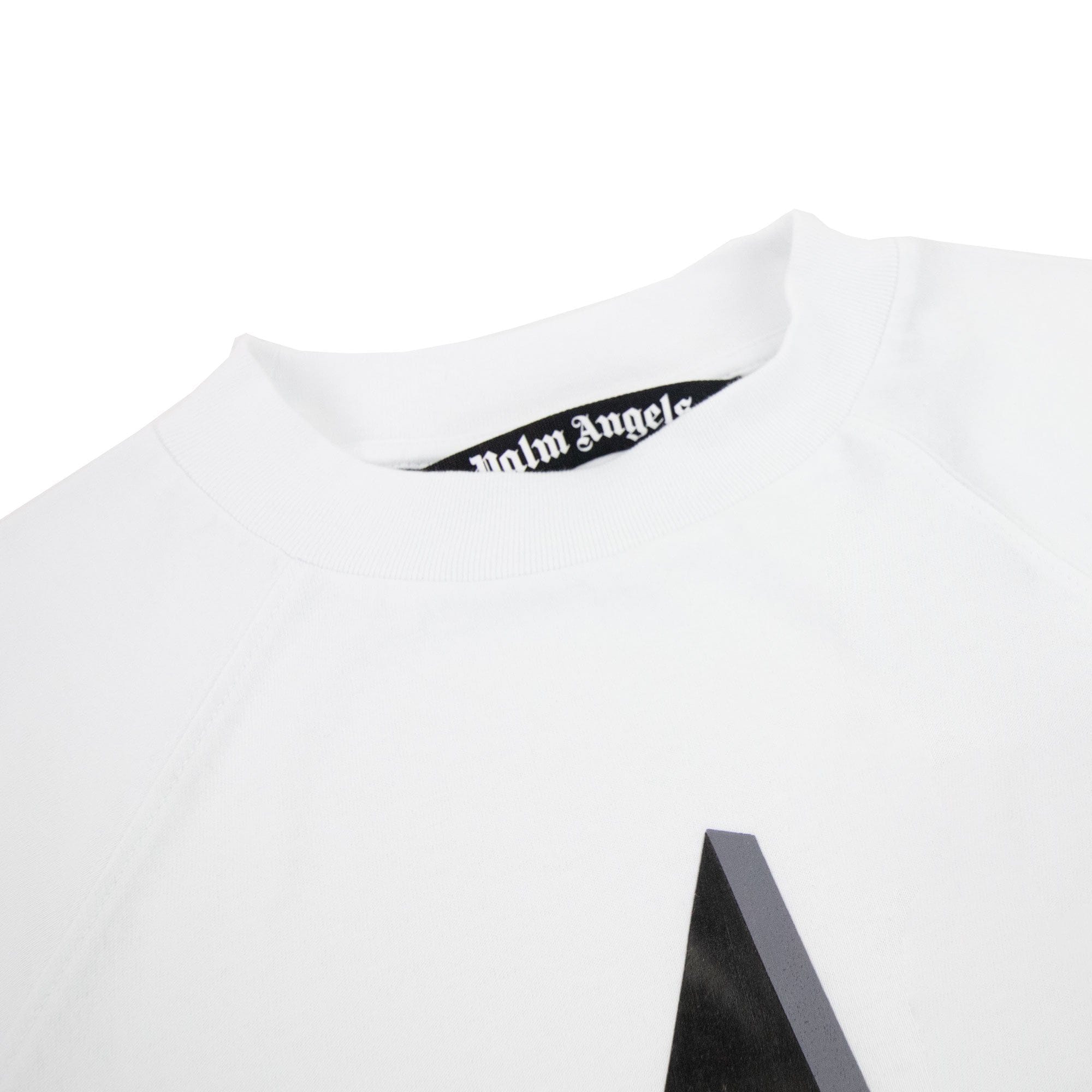 Palm Angels Rockstar Over Reglan T Shirt White/black