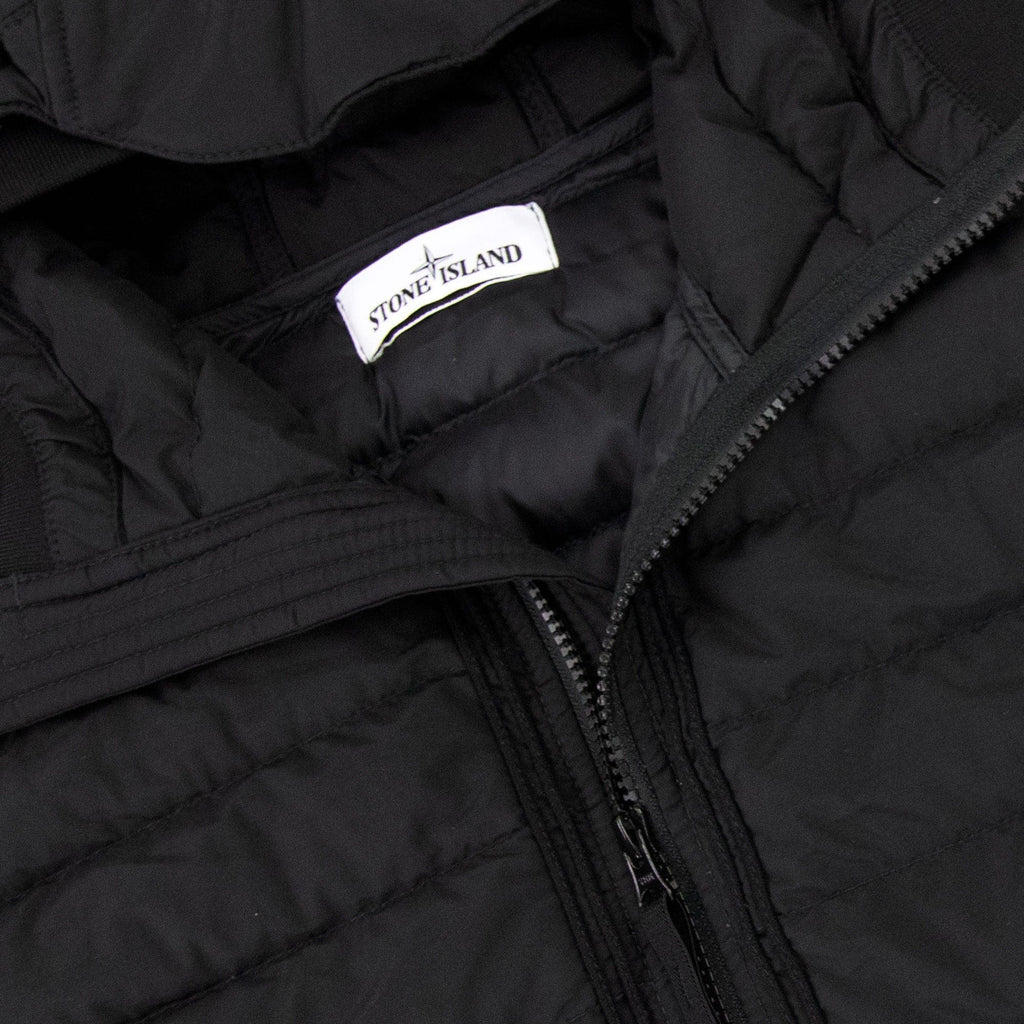Stone Island 42725 O-cottonr Nylon Tela Jacket Black V0029