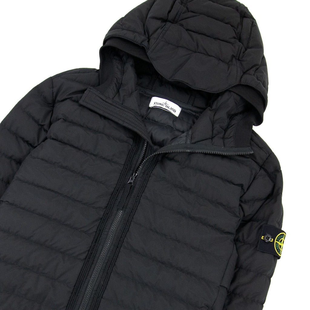Stone Island 42725 O-cottonr Nylon Tela Jacket Black V0029