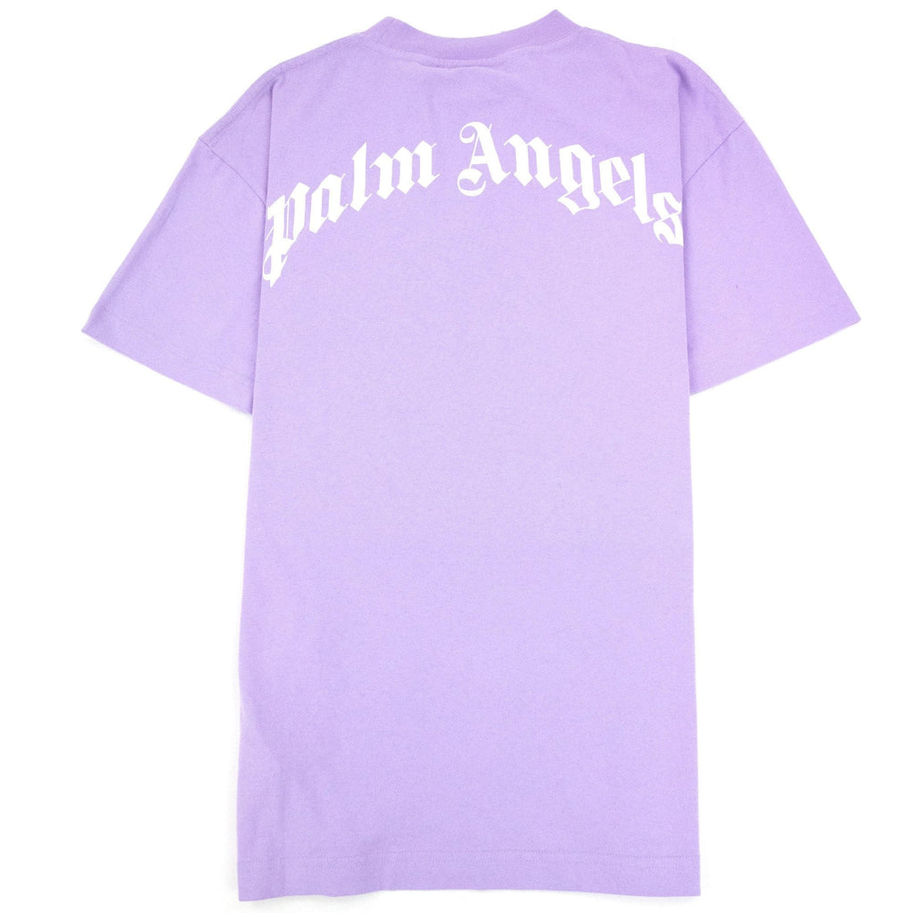 Palm Angels Ice Bear Logo T Shirt Lilac/brown