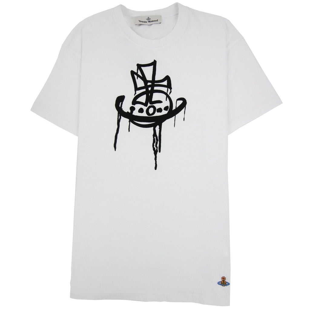 Vivienne Westwood Drip Classic T Shirt White
