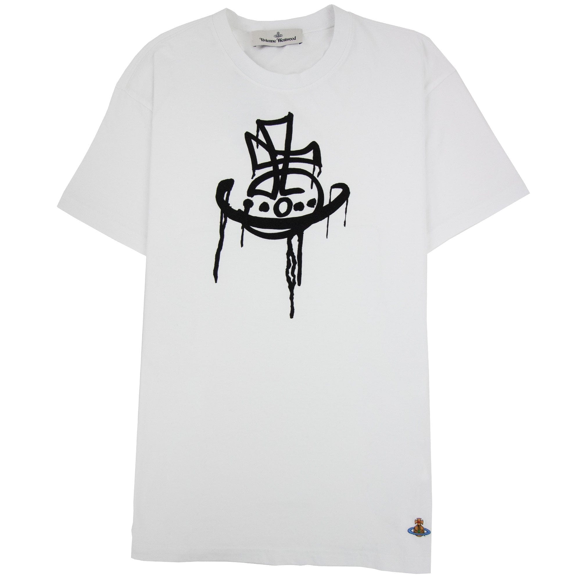 Vivienne Westwood Drip Classic T Shirt White