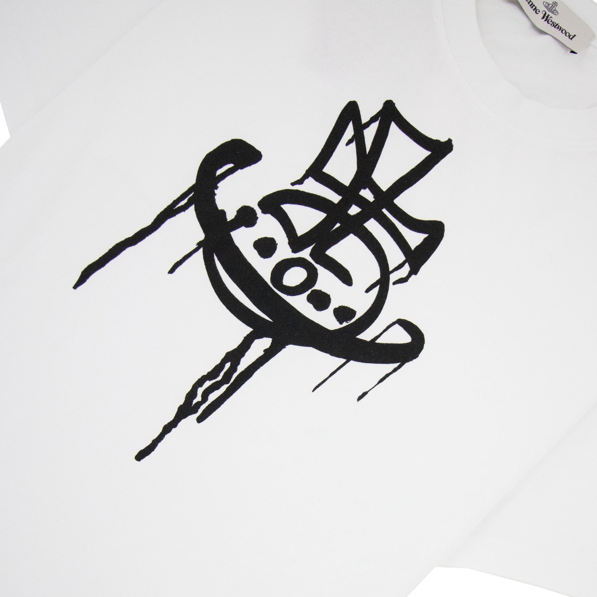 Vivienne Westwood Drip Classic T Shirt White