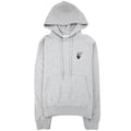 Off White Degrade Arrow Slim Hoodie Melange Grey