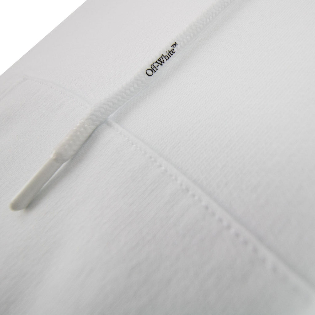Off White Degrade Arrow Slim Hoodie White Multi