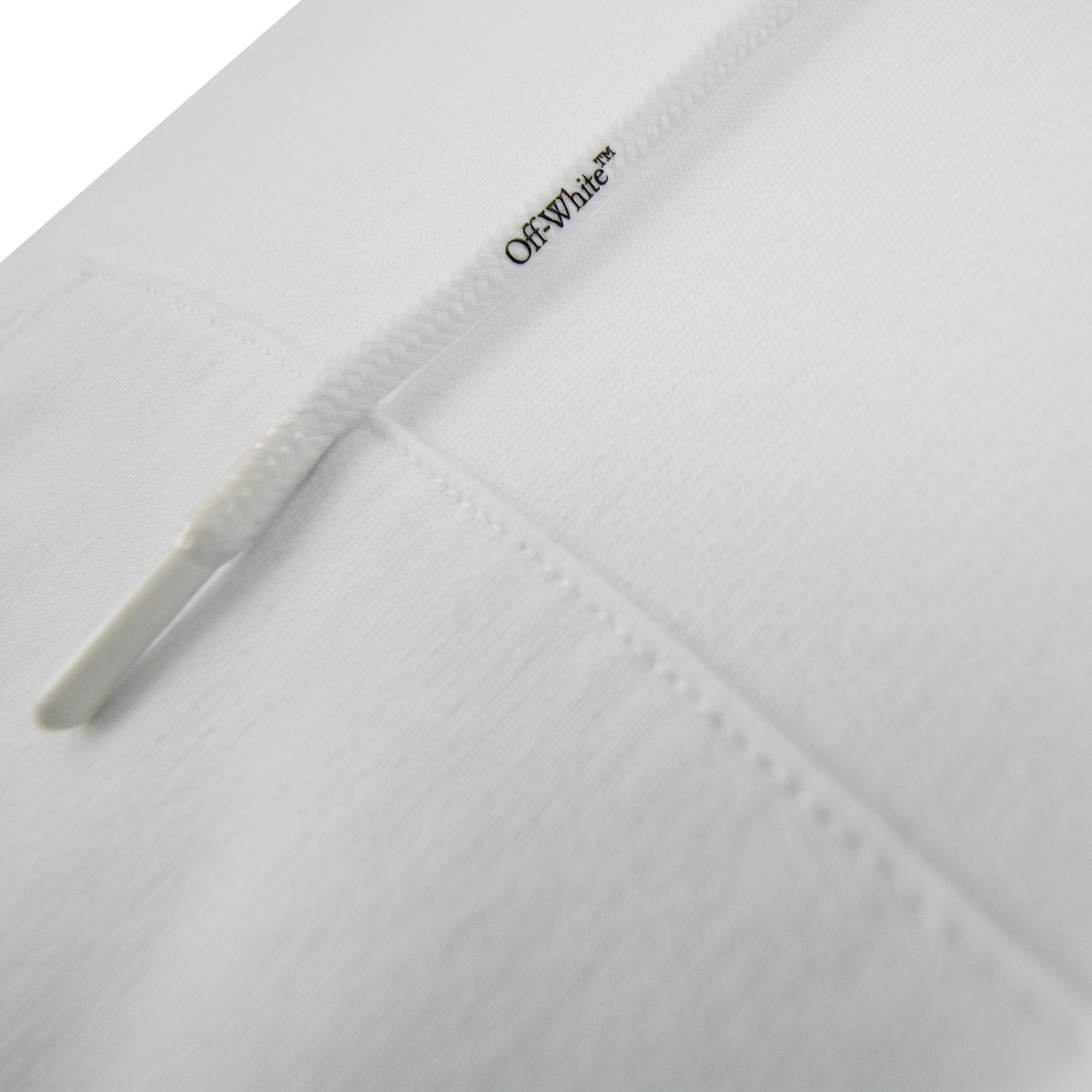 Off White Degrade Arrow Slim Hoodie White Multi
