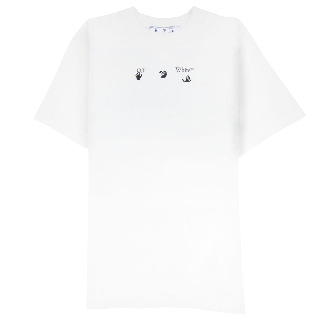 Off White Arrow Tree S/s Over T Shirt White Multi