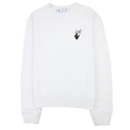 Off White Degrade Arrow Slim Crewneck Sweatshirt White Multi