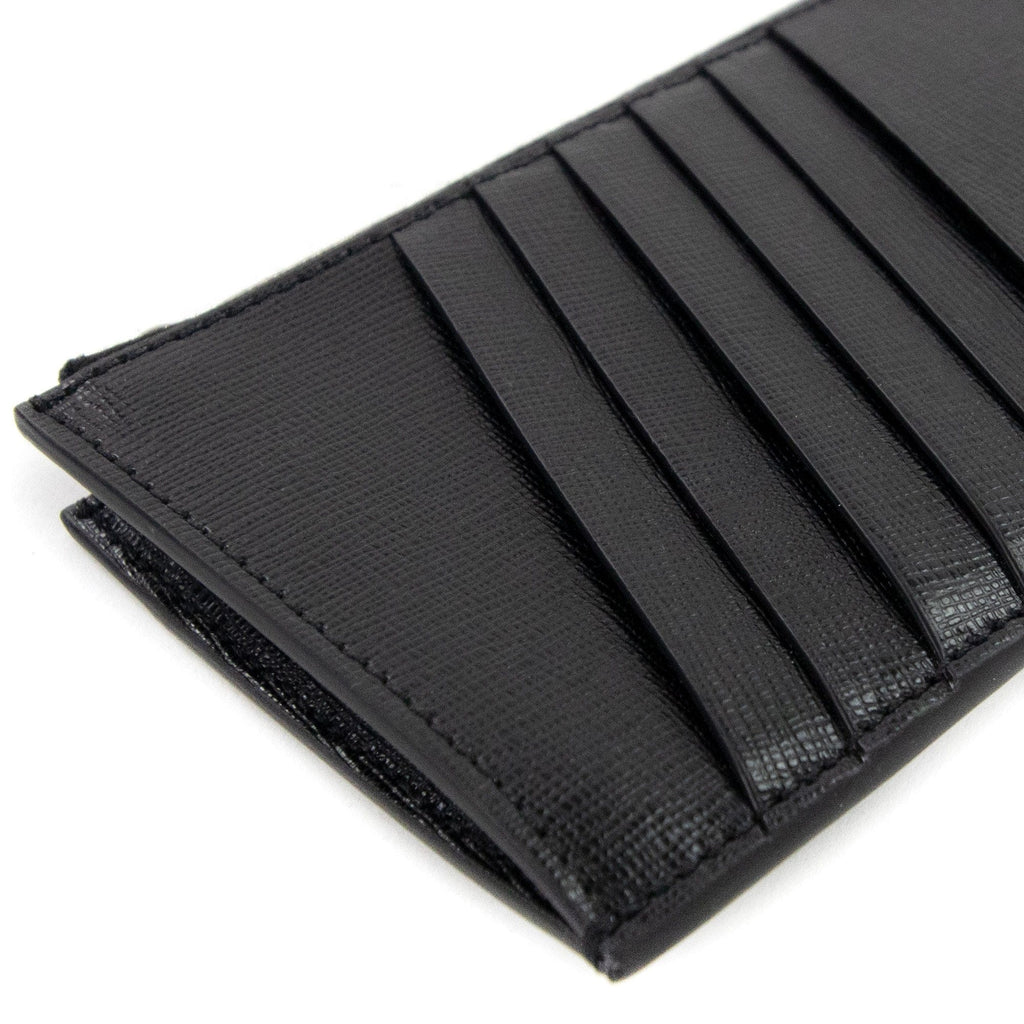 Off White Binder Card Case Black/White