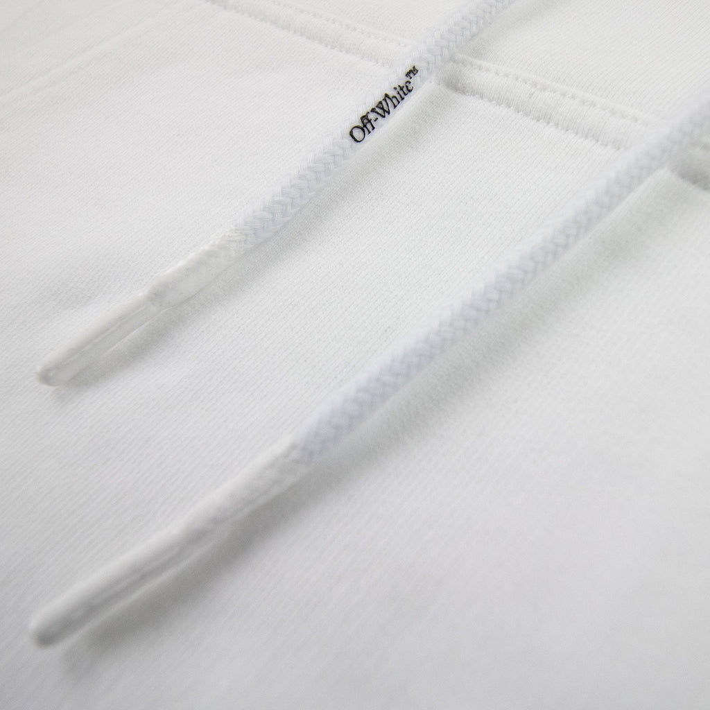 Off White Negative Mark Skate Hoodie White/black