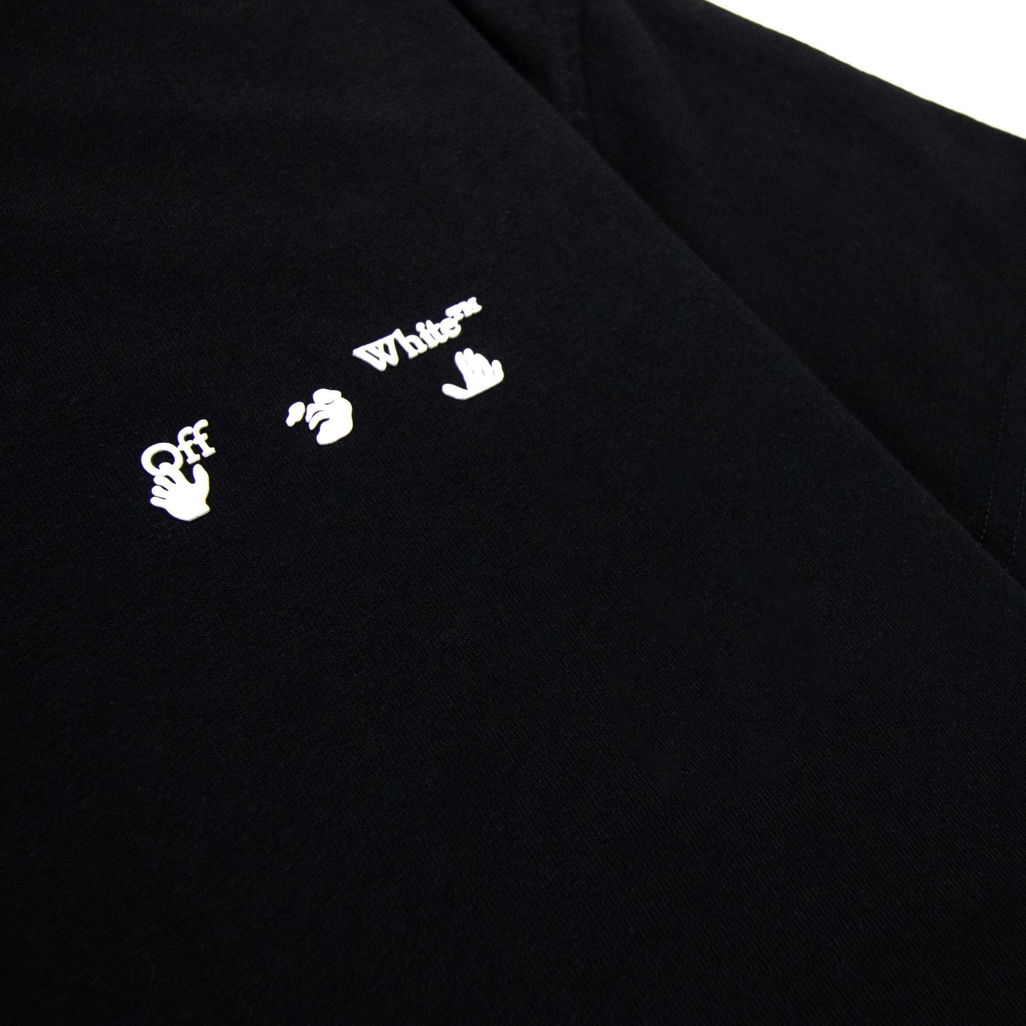 Off White Women Ow Logo Regular T Shirt Black/white