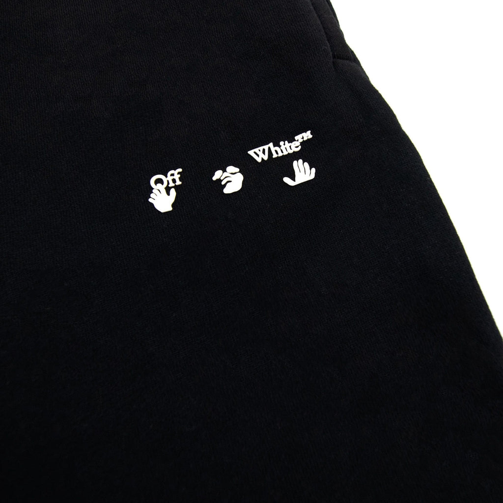 Off White Ow Logo Slim Sweatpant Black/white