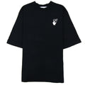 Off White Hand Logo S/s Skate T Shirt Black/white