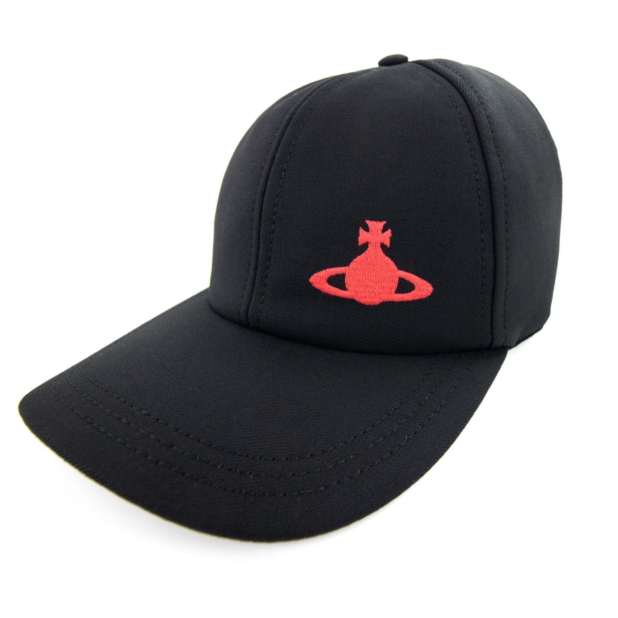 Vivienne Westwood Orb Logo Baseball Cap Black