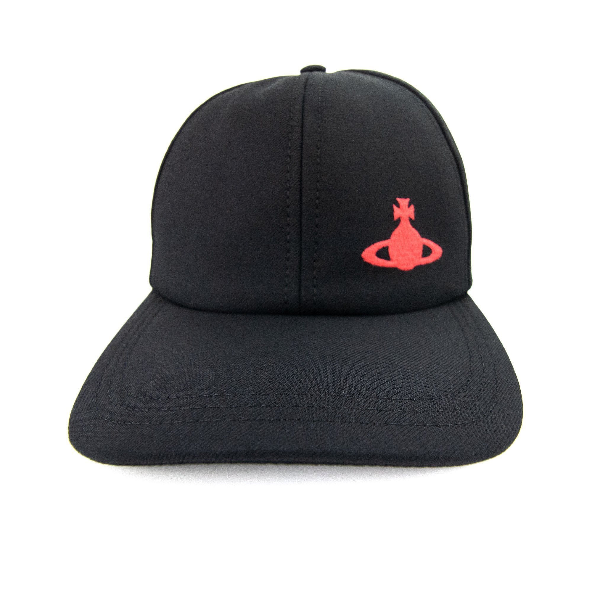 Vivienne Westwood Orb Logo Baseball Cap Black