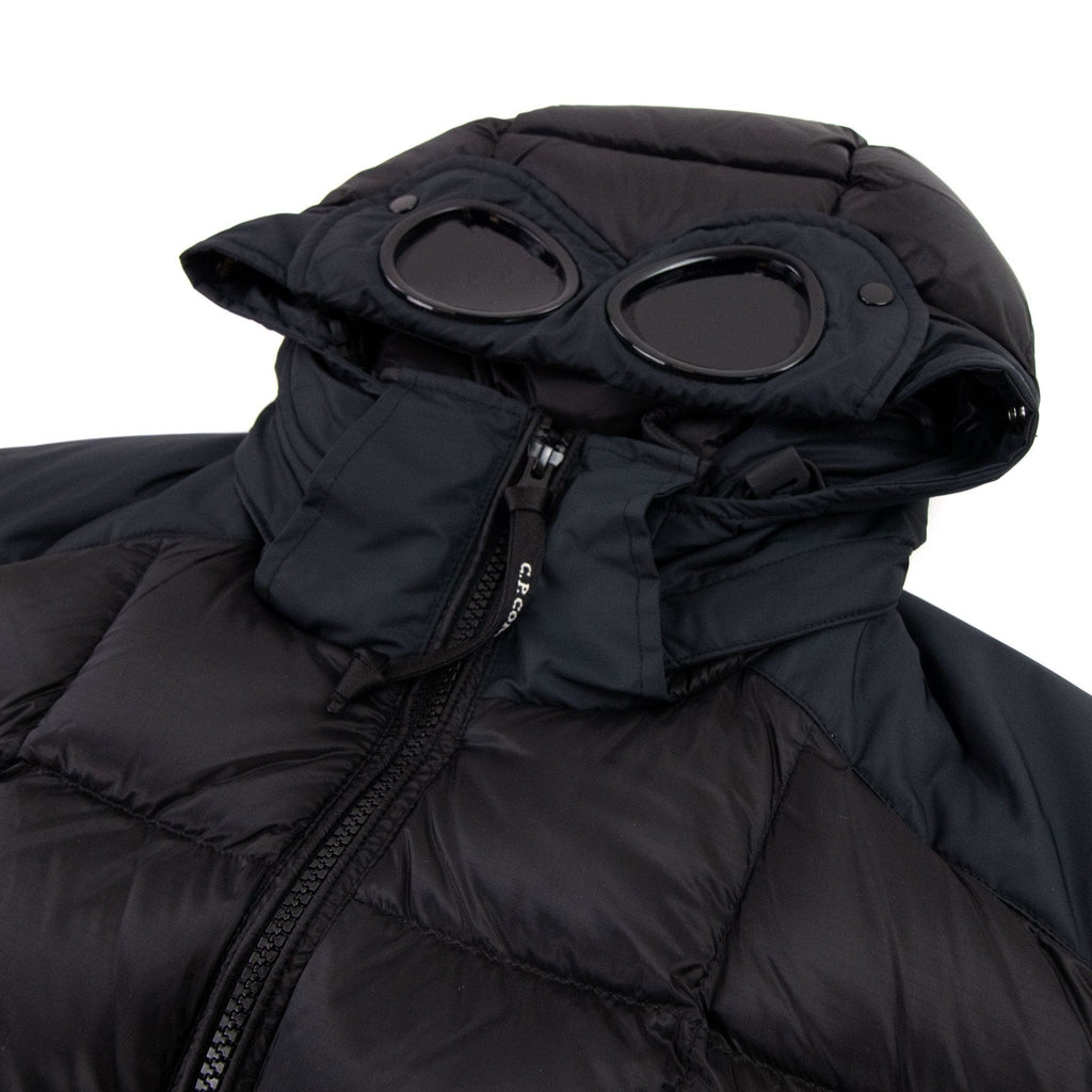 Cp Company Lambswool Nylon Jacket Black 999