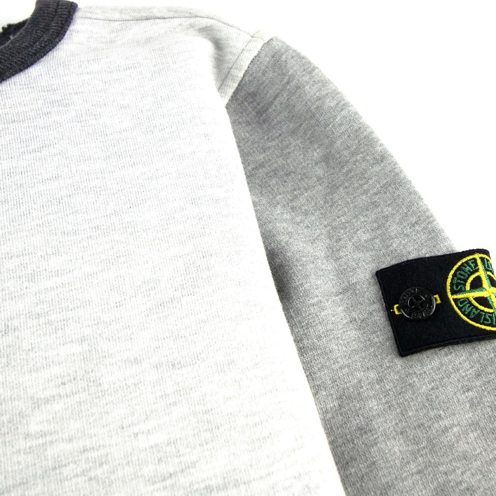 Stone Island Junior 61338 Crewneck Sweatshirt Grey V1063