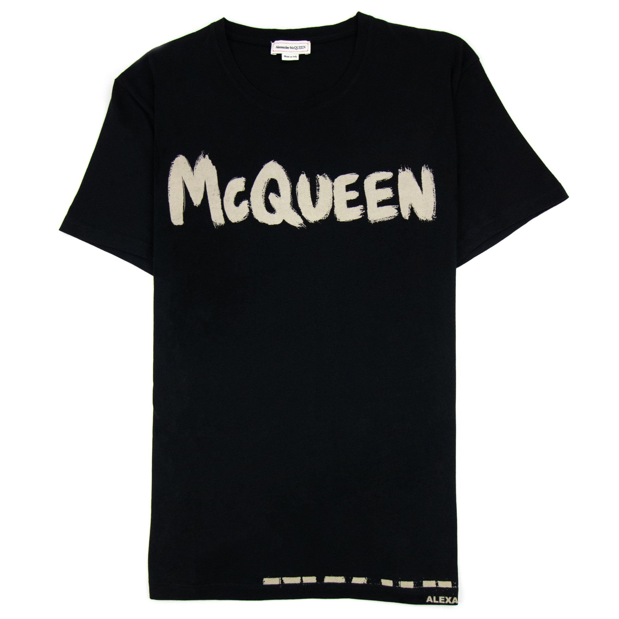 Mcq By Alexander Mcqueen Graffiti T-shirt Black