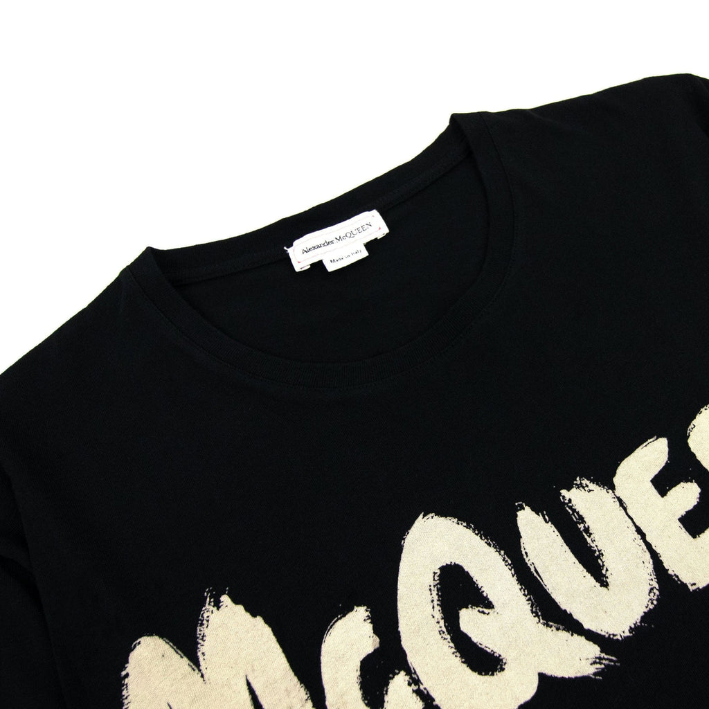 Mcq By Alexander Mcqueen Graffiti T-shirt Black