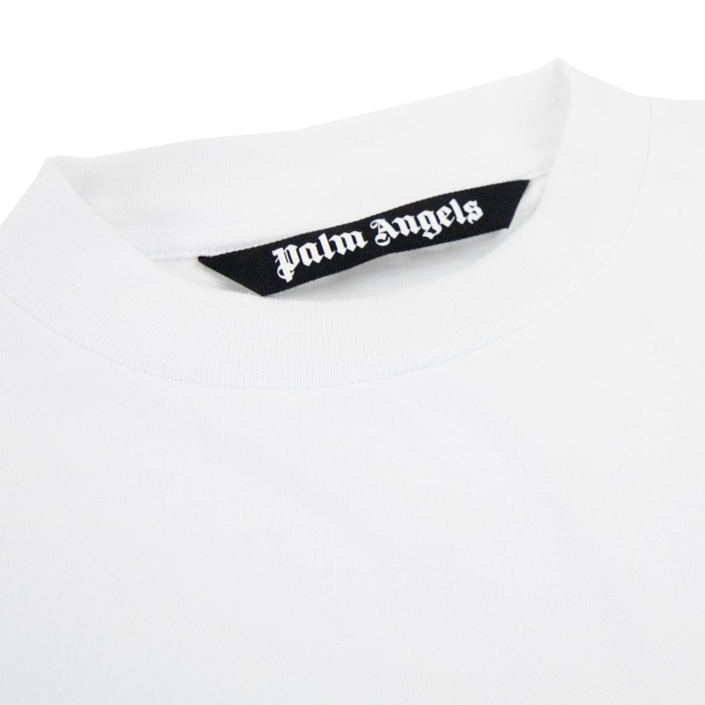 Palm Angels Aspen Sprayed T Shirt White/purple