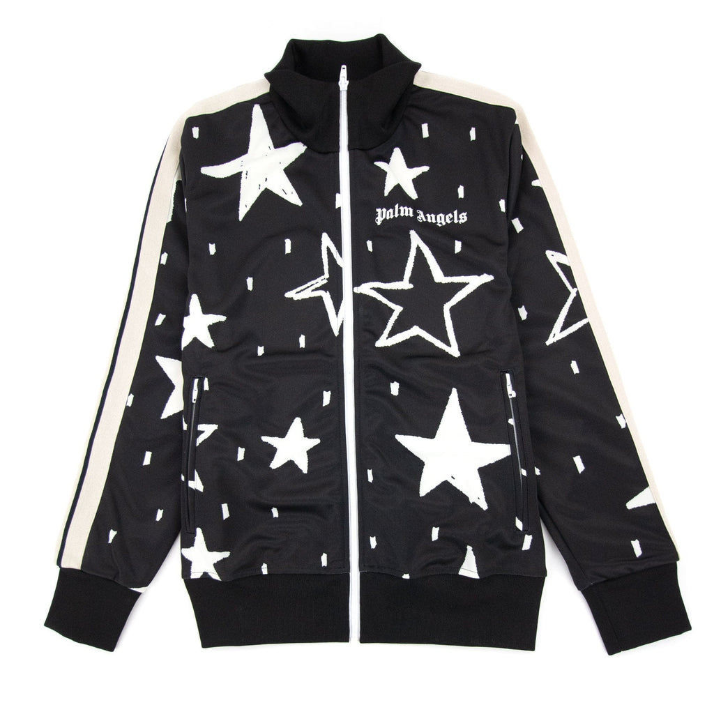 Palm Angels Night Sky Track Jacket Black/white