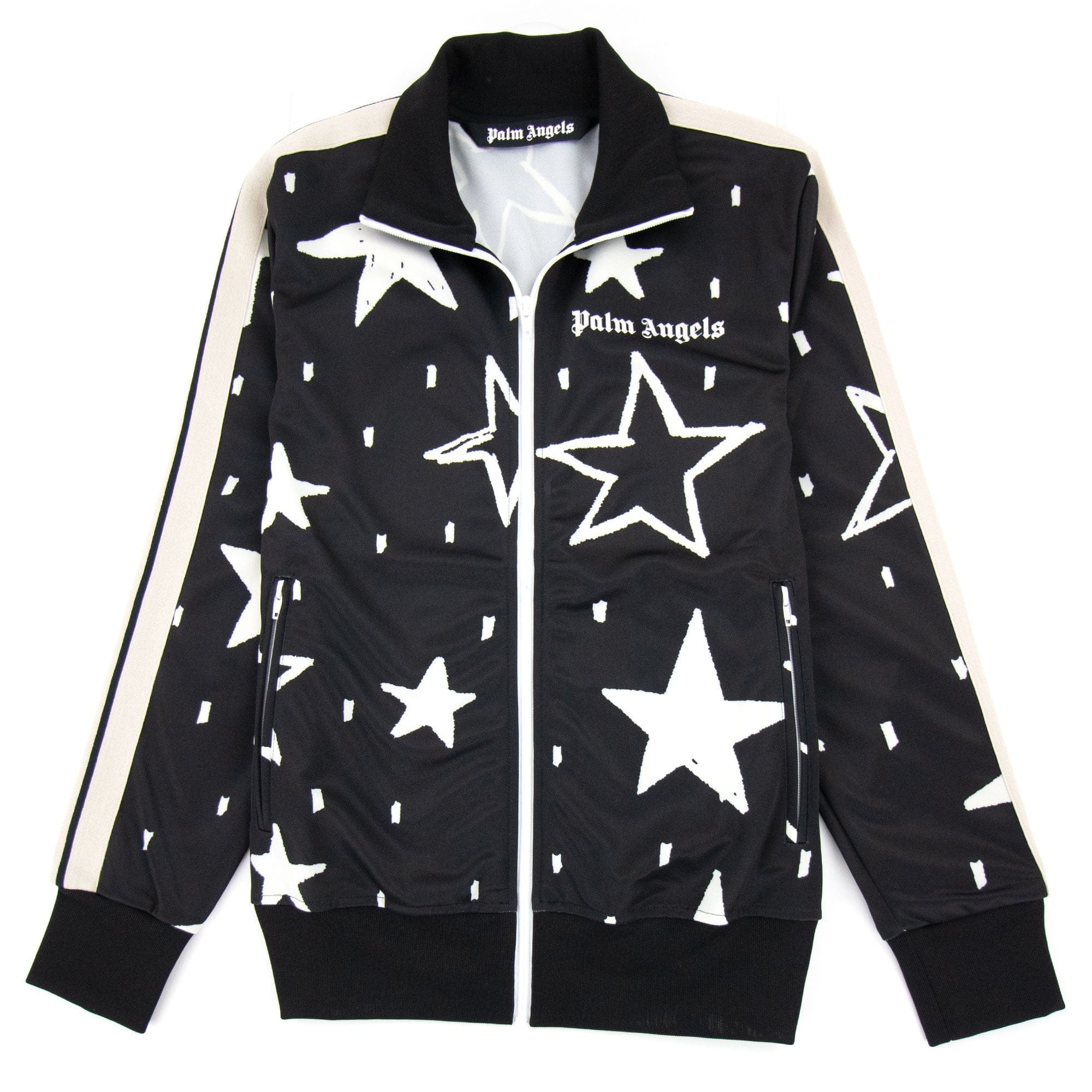 Palm Angels Night Sky Track Jacket Black/white