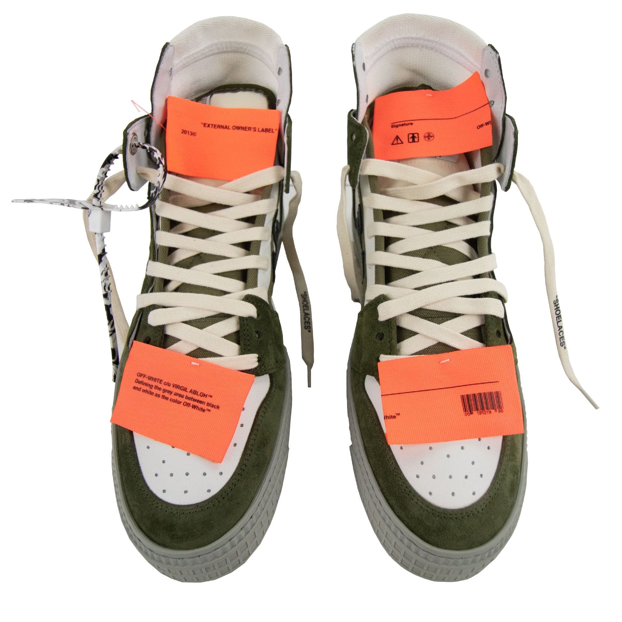 Off White Off Court 3.0 Sneakers Khaki/black
