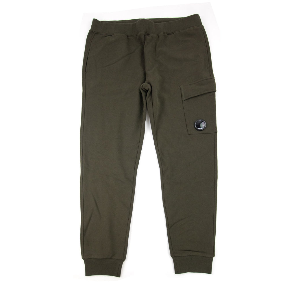Cp Company Diagonal Raised Fleece Lens Sweat Pant Khaki 922