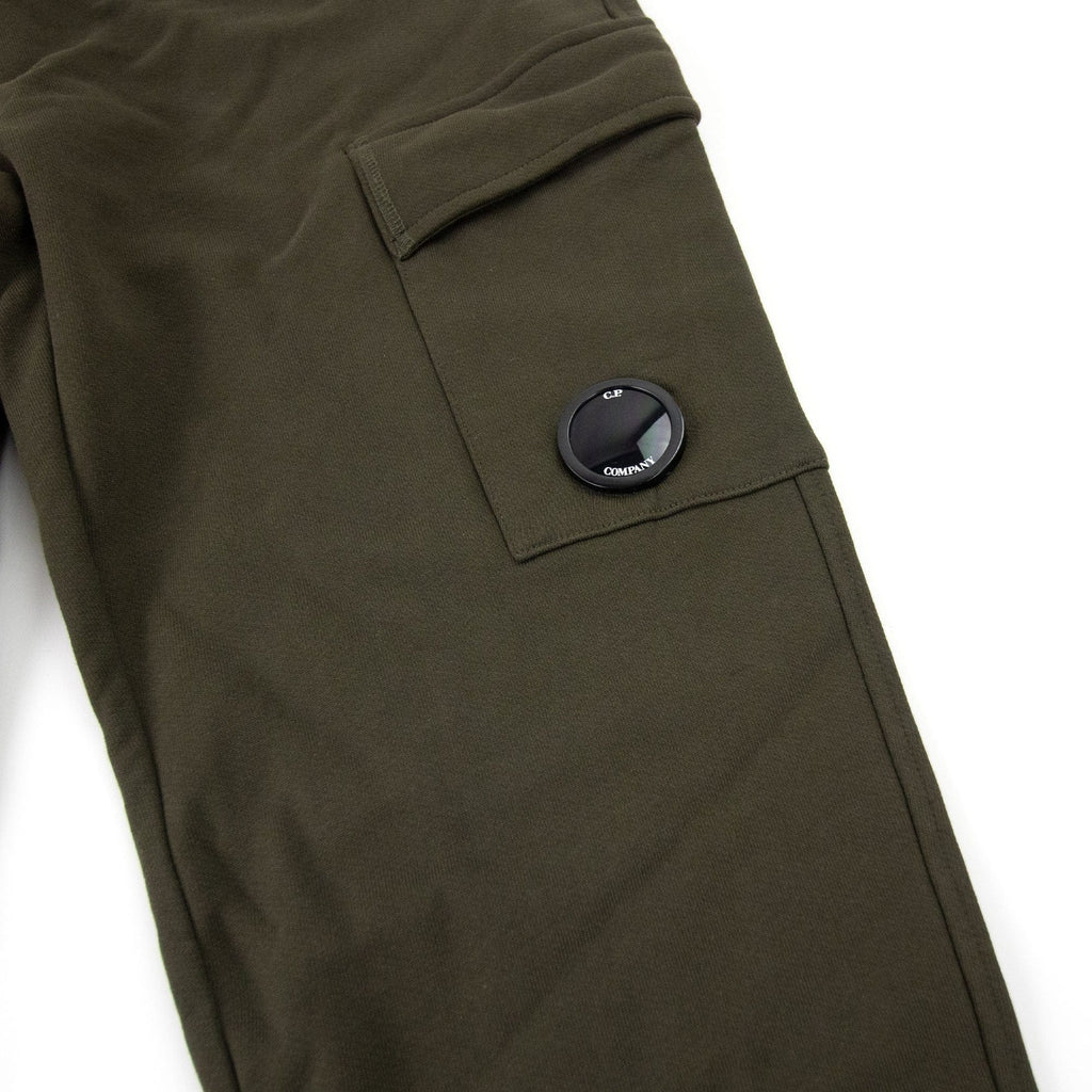 Cp Company Diagonal Raised Fleece Lens Sweat Pant Khaki 922