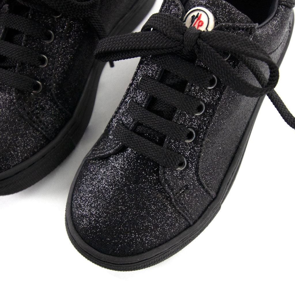 Moncler Junior Effie Scarpe Low Trainer Black 999