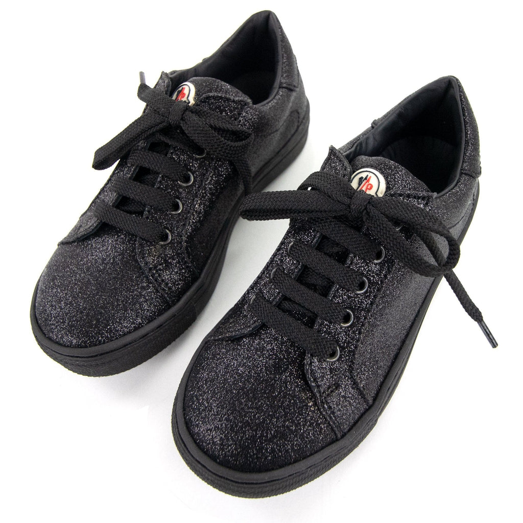 Moncler Junior Effie Scarpe Low Trainer Black 999