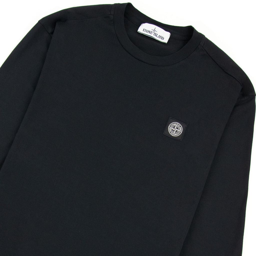 Stone Island Ls T/s Patch Black V0029