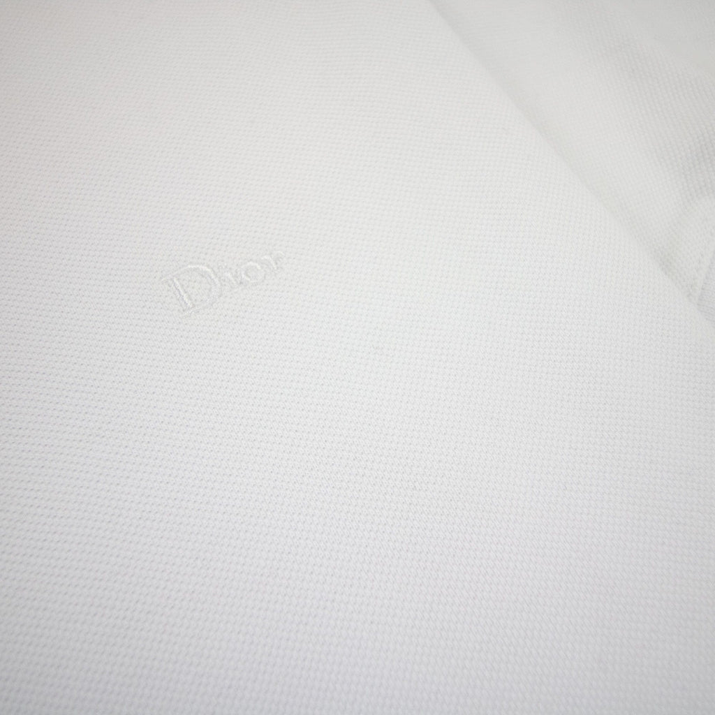 Christian Dior Dior Chest Logo Polo S/s White