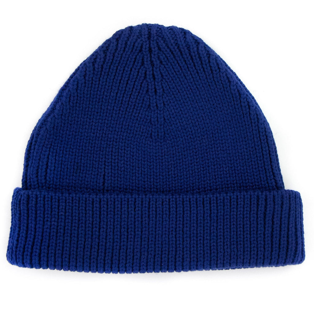 Off White Hand Off Wool Rib Beanie Blue Black