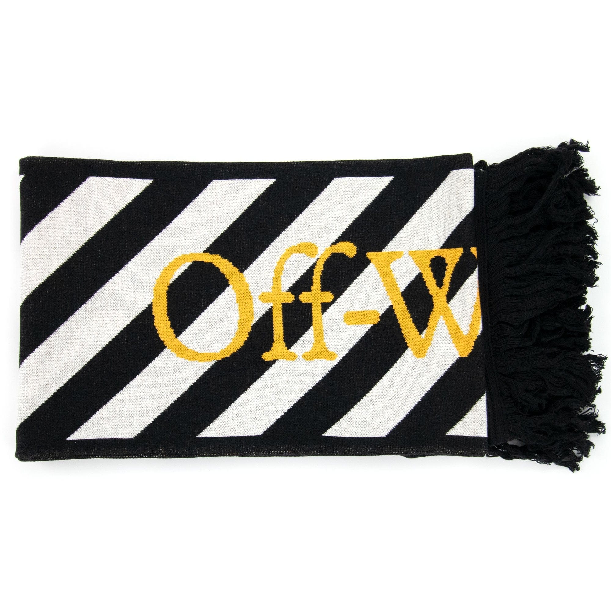 Off White Arrows Scarf Black/Orange