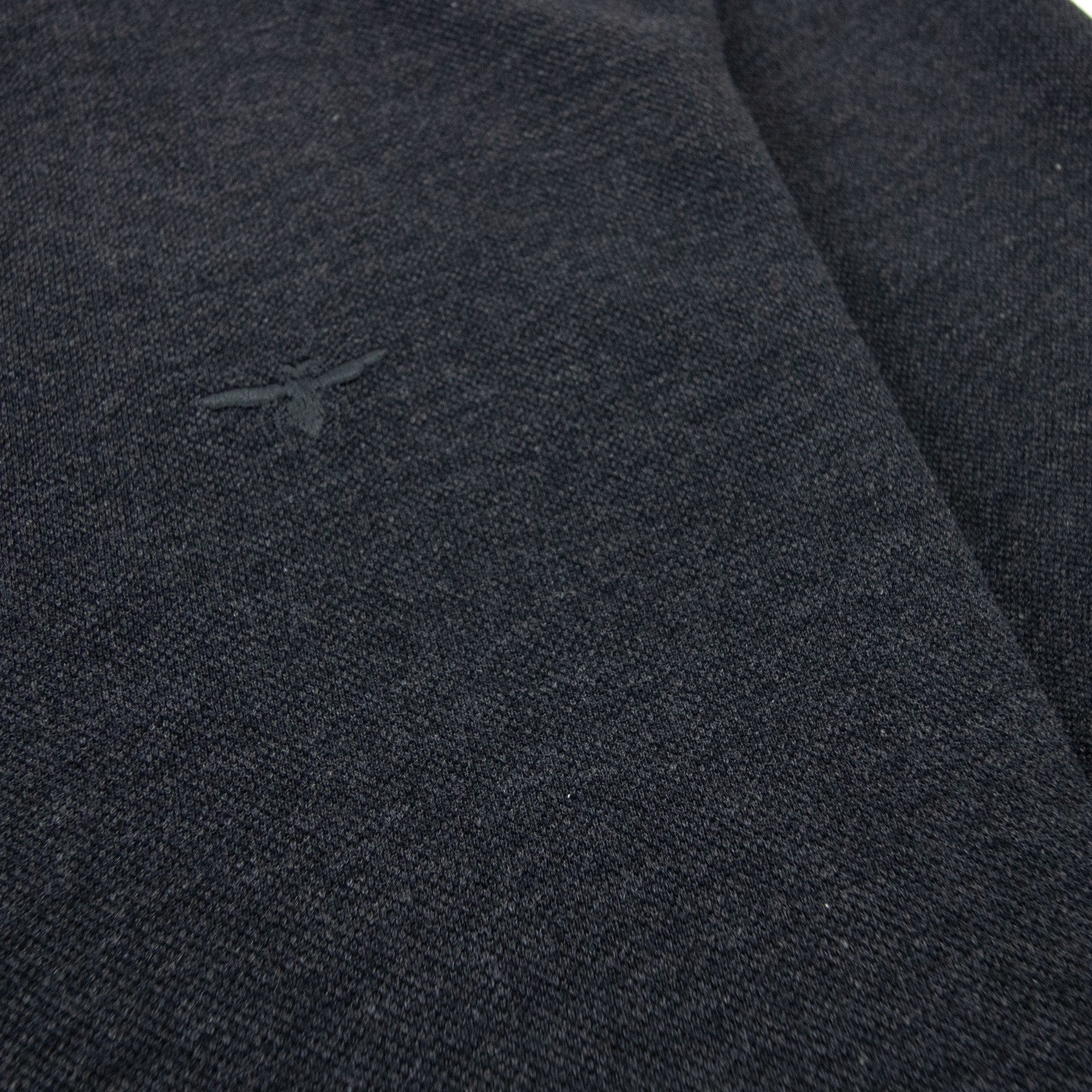 Christian Dior Bee Embroidery L/s Polo Dark Grey
