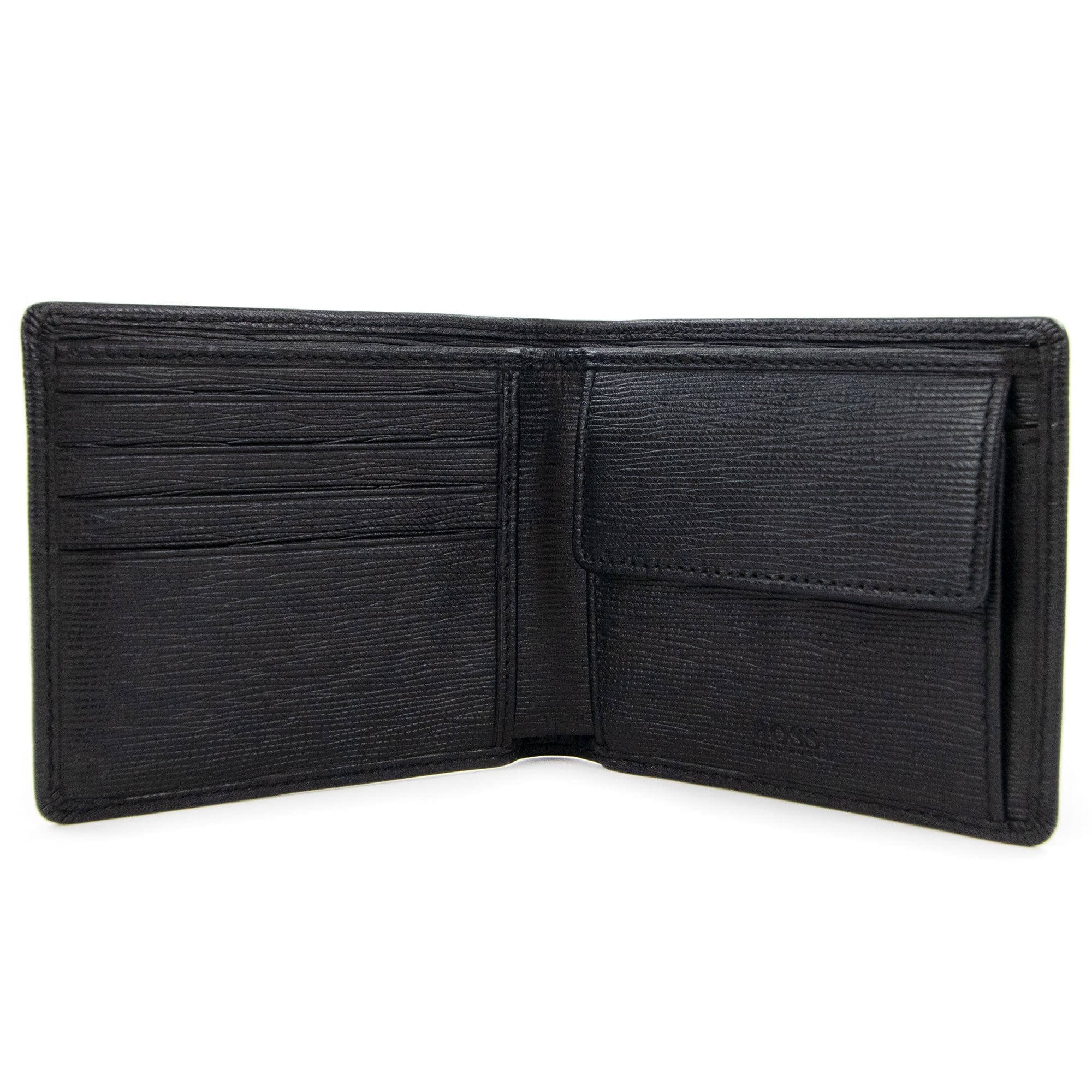 Hugo Boss Gallery A Plate Logo Wallet Black 001