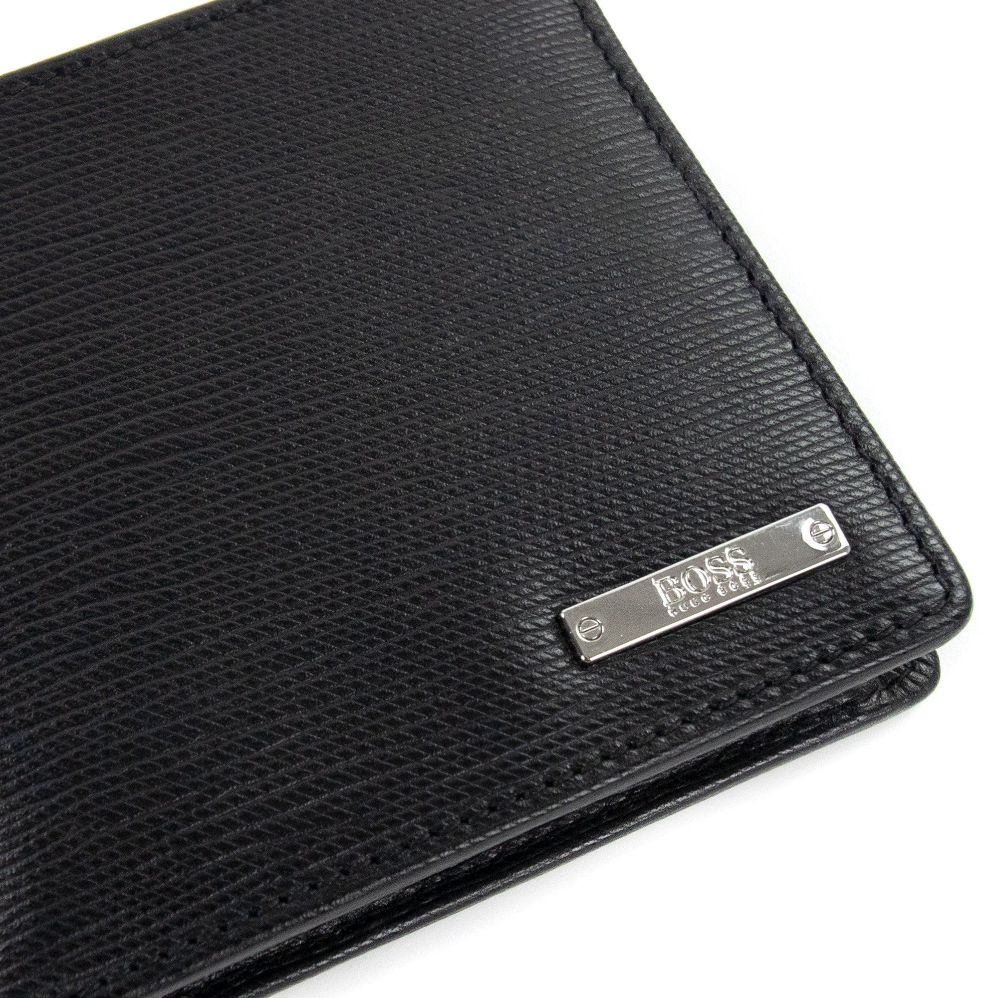 Hugo Boss Gallery A Plate Logo Wallet Black 001