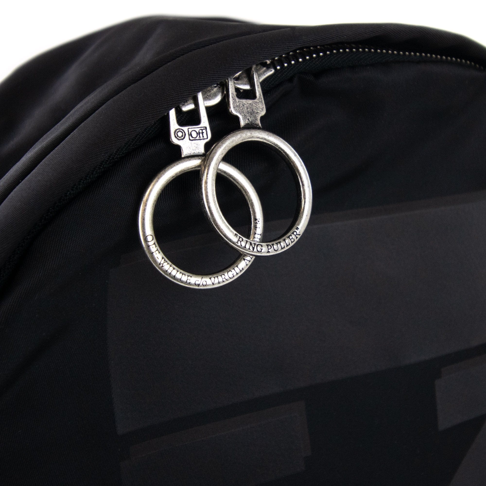 Off White Rubber Arrows Backpack Black/black