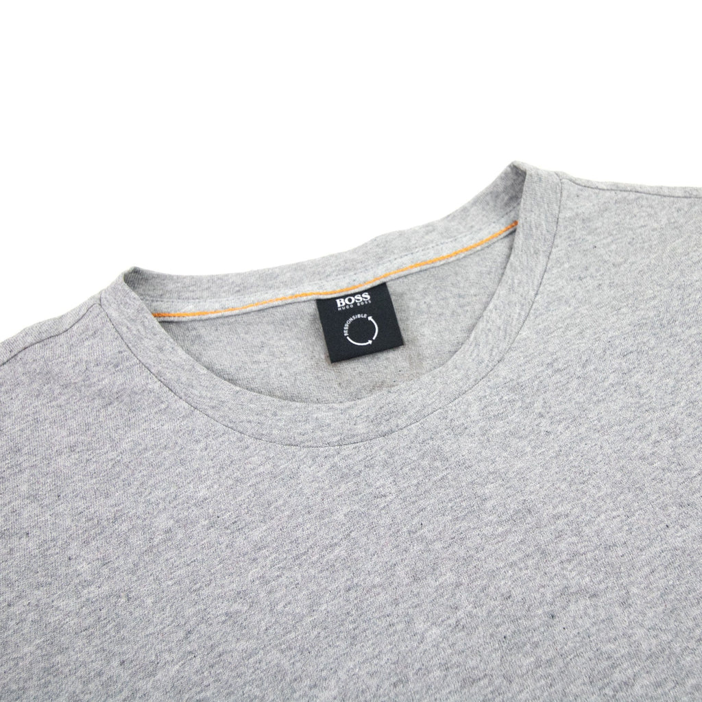 Hugo Boss Tales 1 Patch Logo T Shirt Grey 051
