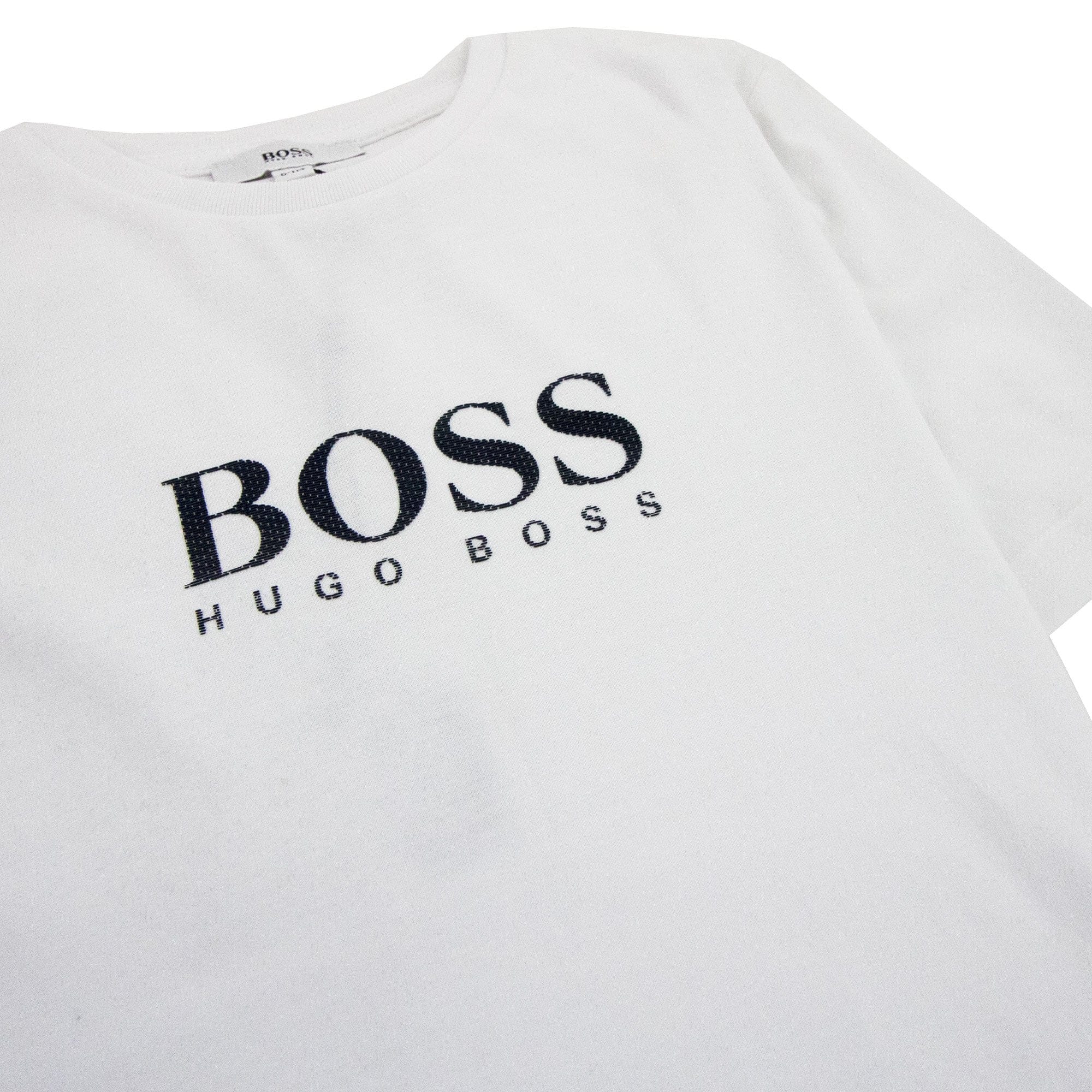 Hugo Boss Boss T/s Big Logo White/black