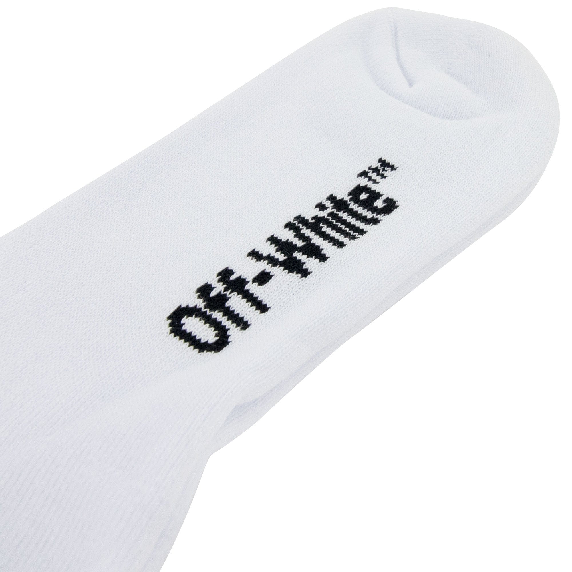 Off White Diagonals Mid Socks White/Black